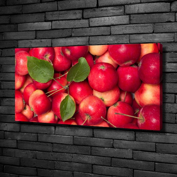 Foto op canvas Rode appels