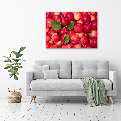 Foto op canvas Rode appels