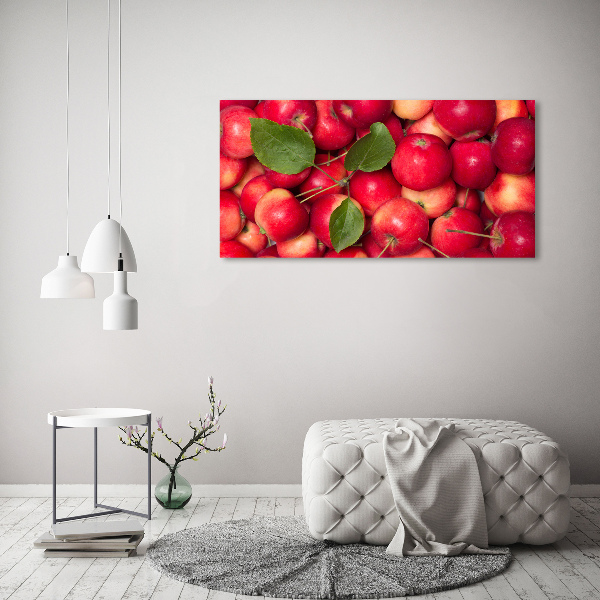 Foto op canvas Rode appels