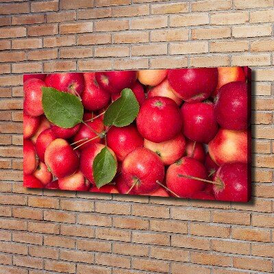 Foto op canvas Rode appels