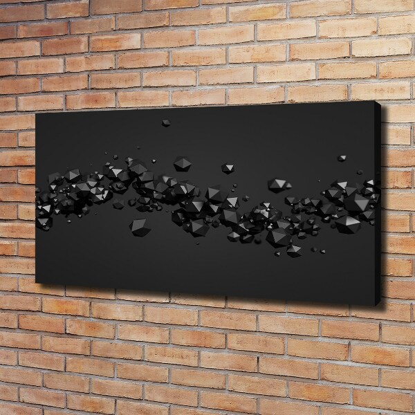 Canvas schilderij 3D-abstractie