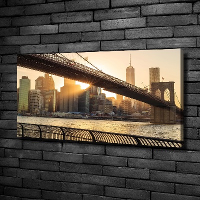 Foto op canvas Brooklynbrug