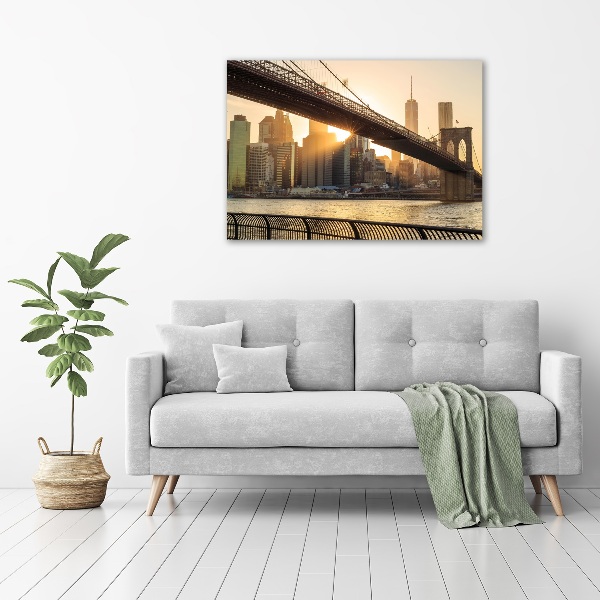 Foto op canvas Brooklynbrug