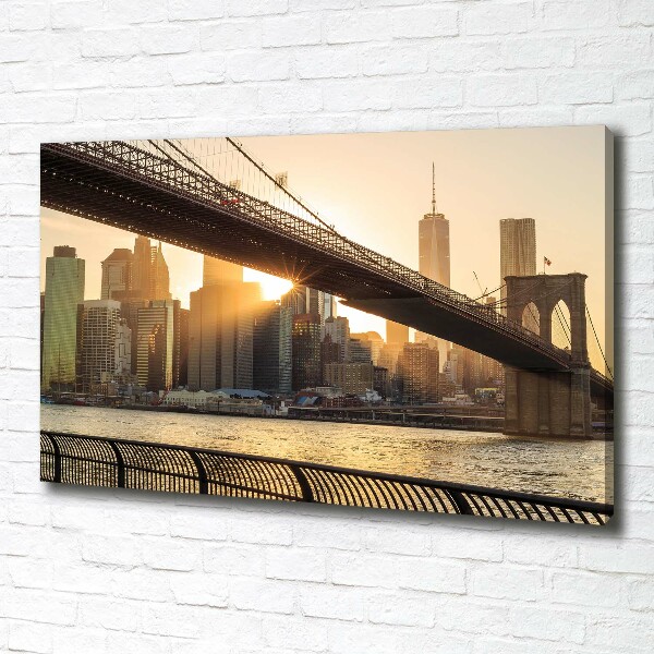 Foto op canvas Brooklynbrug