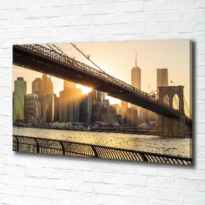 Foto op canvas Brooklynbrug