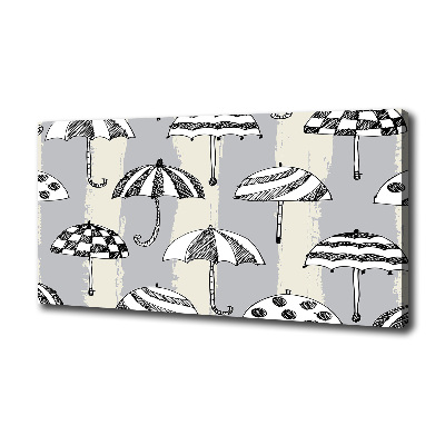Canvas foto Paraplu's