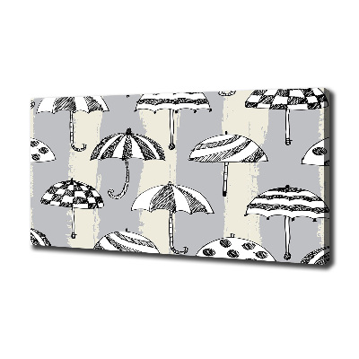 Canvas foto Paraplu's