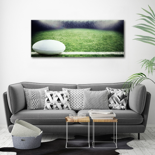 Foto canvas Rugbybal