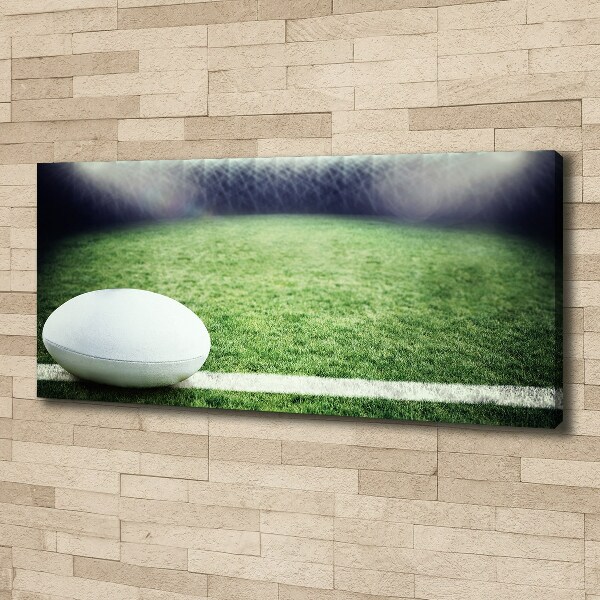 Foto canvas Rugbybal