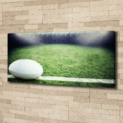 Foto canvas Rugbybal