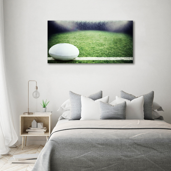Foto canvas Rugbybal