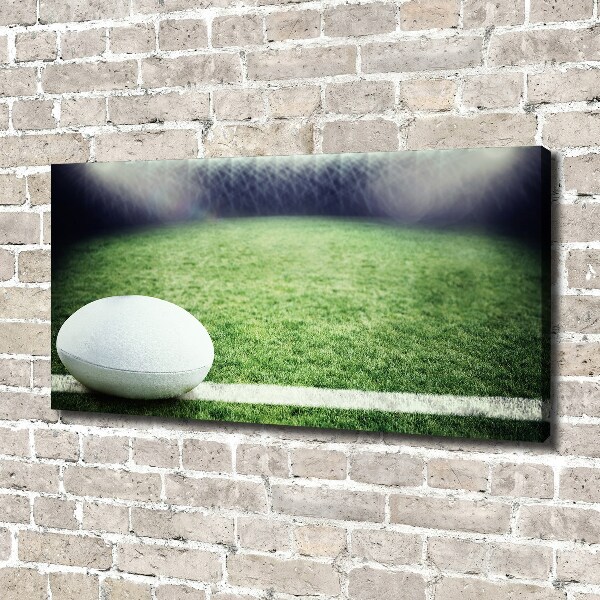 Foto canvas Rugbybal