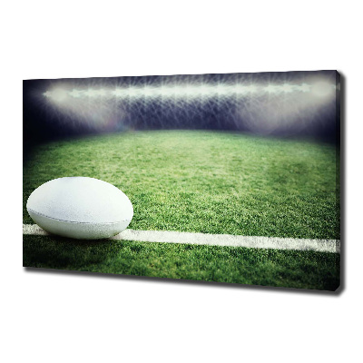 Foto canvas Rugbybal
