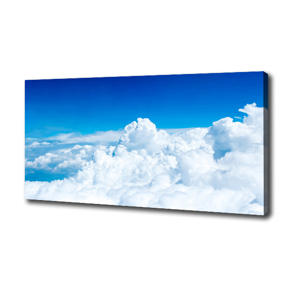 Foto op canvas Wolken vanuit vogelperspectief
