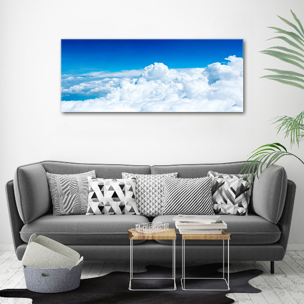 Foto op canvas Wolken vanuit vogelperspectief