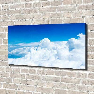 Foto op canvas Wolken vanuit vogelperspectief
