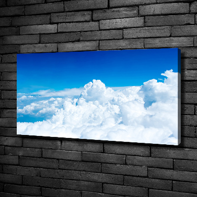 Foto op canvas Wolken vanuit vogelperspectief