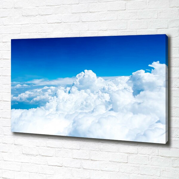 Foto op canvas Wolken vanuit vogelperspectief