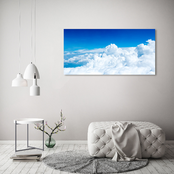 Foto op canvas Wolken vanuit vogelperspectief