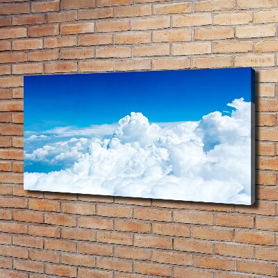 Foto op canvas Wolken vanuit vogelperspectief