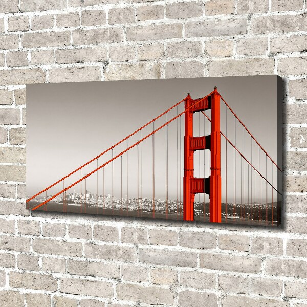 Canvas schilderij San Francisco-brug