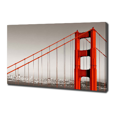 Canvas schilderij San Francisco-brug