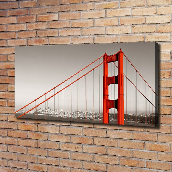 Canvas schilderij San Francisco-brug