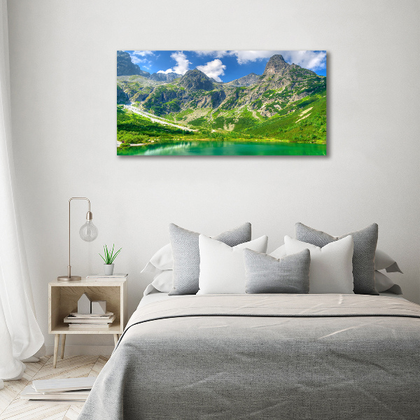 Foto op canvas Meer in de bergen