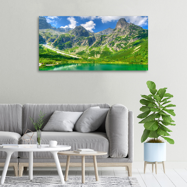 Foto op canvas Meer in de bergen