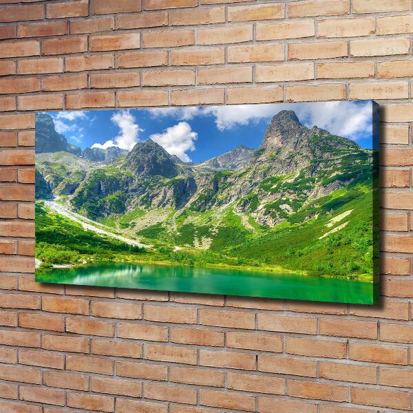 Foto op canvas Meer in de bergen