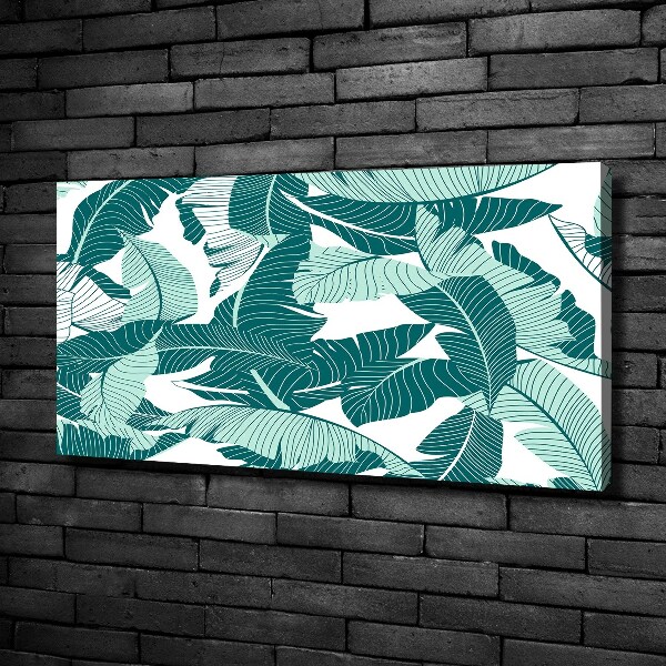 Canvas schilderij Palmbomen