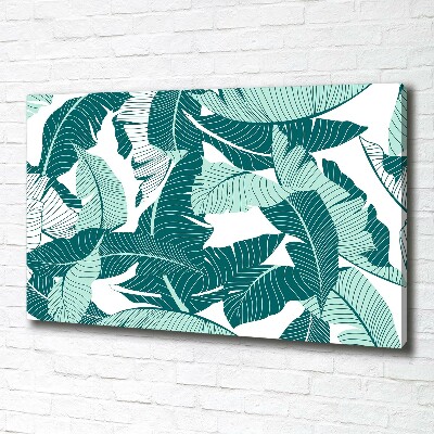 Canvas schilderij Palmbomen