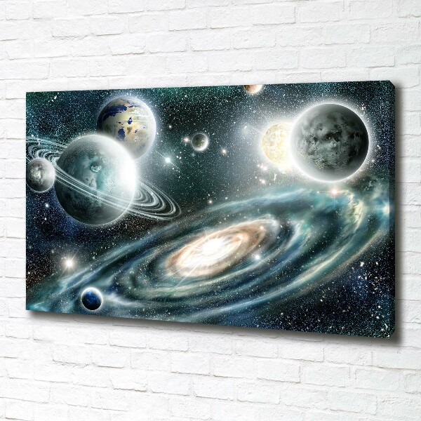 Canvas foto Zonnestelsel