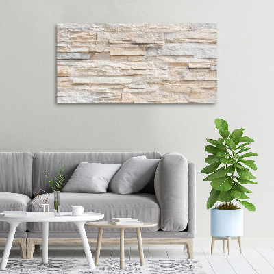 Schilderij op canvas Bakstenen muur