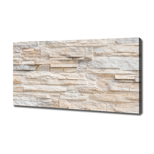 Schilderij op canvas Bakstenen muur