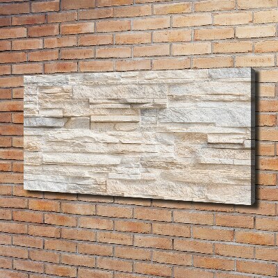 Schilderij op canvas Bakstenen muur