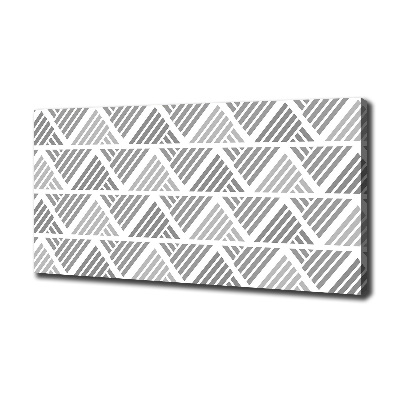 Foto op canvas Geometrische achtergrond