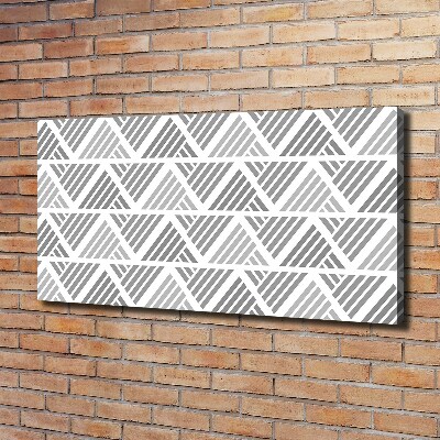 Foto op canvas Geometrische achtergrond