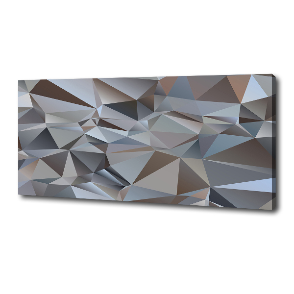 Canvas foto Abstracte driehoeken