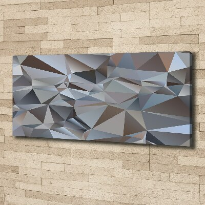 Canvas foto Abstracte driehoeken