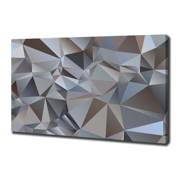 Canvas foto Abstracte driehoeken