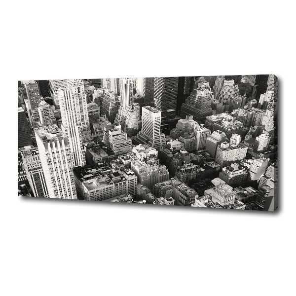 Schilderij op canvas New York vanuit vogelperspectief