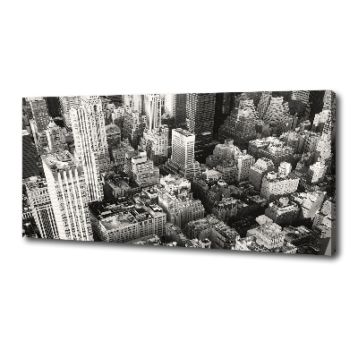 Schilderij op canvas New York vanuit vogelperspectief