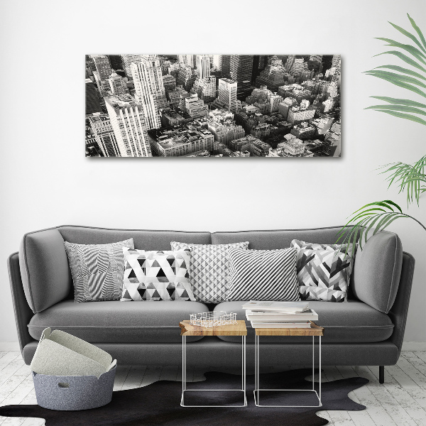 Schilderij op canvas New York vanuit vogelperspectief