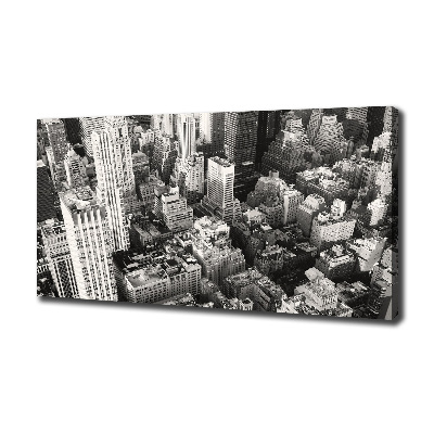 Schilderij op canvas New York vanuit vogelperspectief