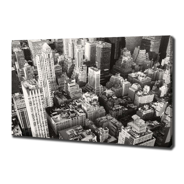Schilderij op canvas New York vanuit vogelperspectief