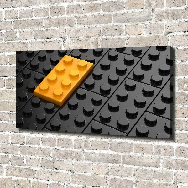 Canvas foto Lego