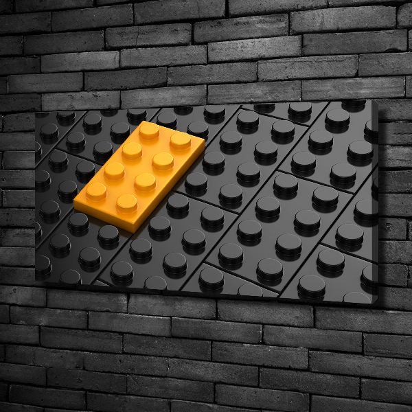 Canvas foto Lego