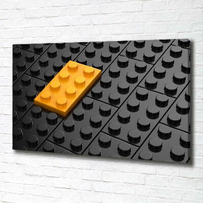 Canvas foto Lego