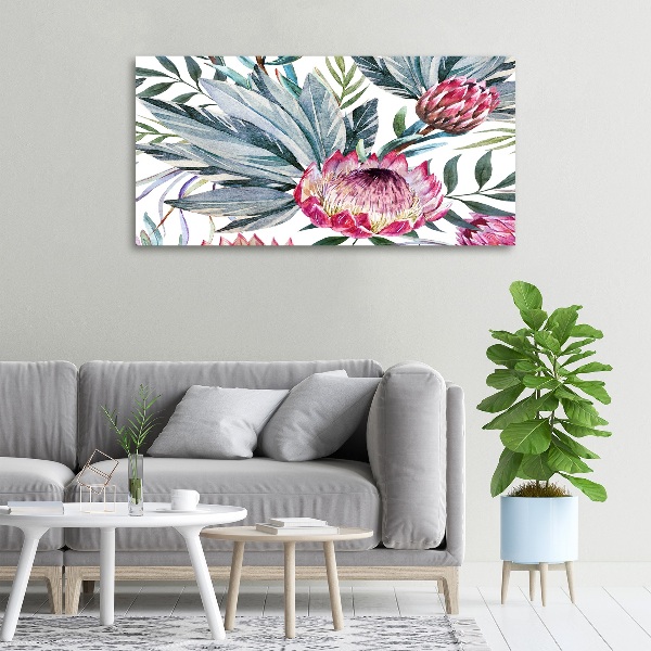 Canvas foto Protea